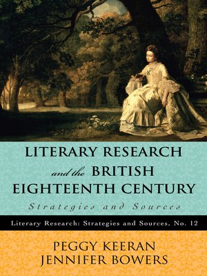 cover image of Literary Research and the British Eighteenth Century